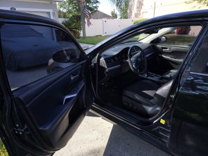 interior car detail in sarasota from nomad wash